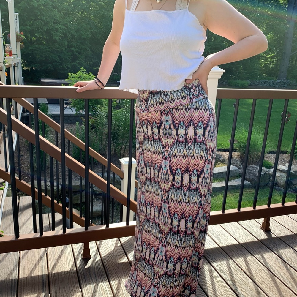 Long Colorful Skirt